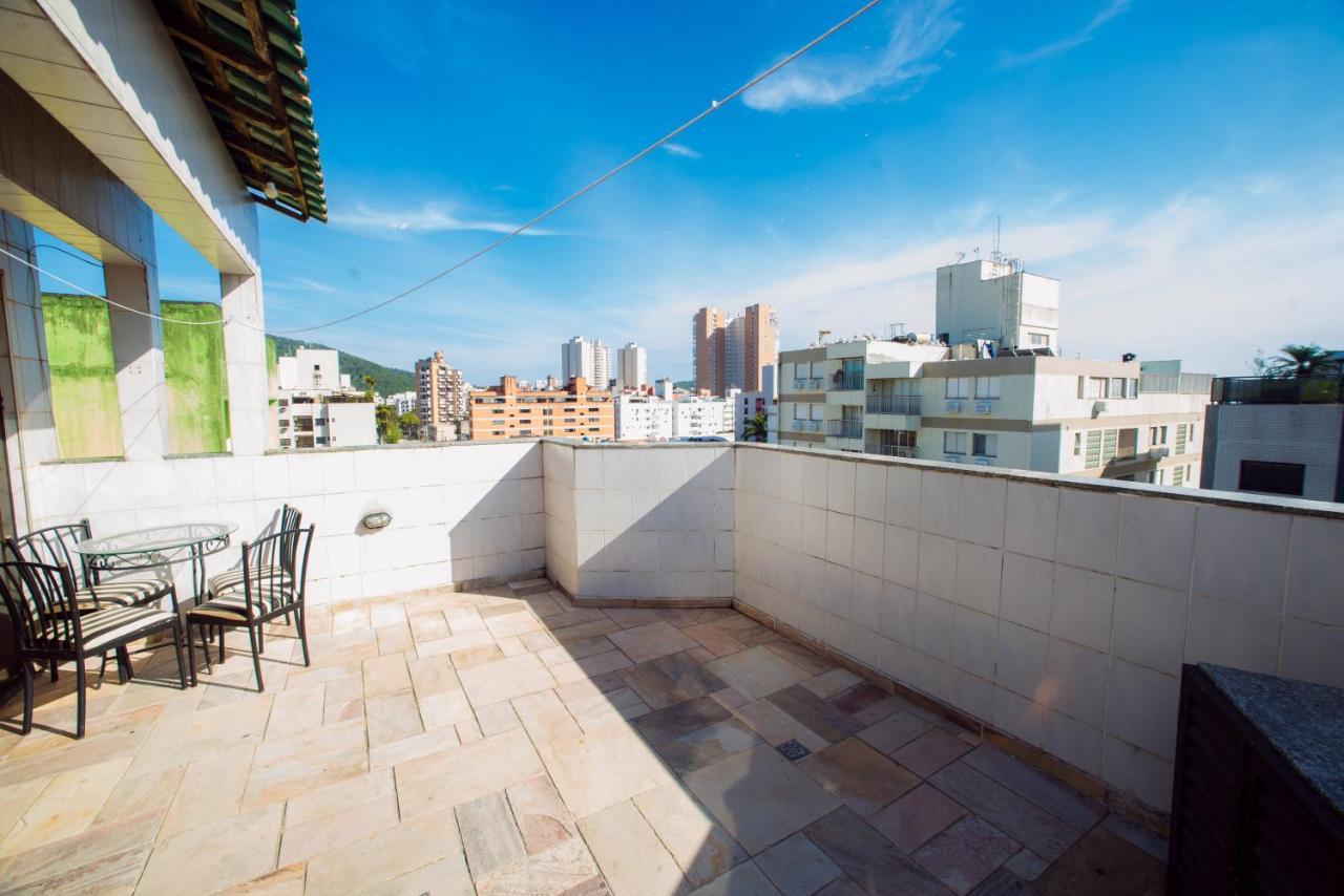 Cobertura Duplex Com Churrasqueira Guaruja Luaran gambar